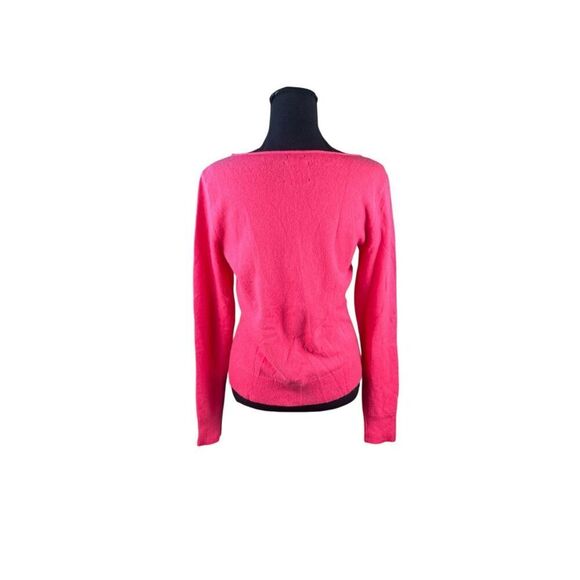 Abercrombie & Fitch 100% cashmere women’s XS pink long sleeve sweater - Picture 3 of 7